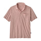 Patagonia Polos XS / Fallen Stripe: Fuzzy Mauve Patagonia - Men's Daily Polo