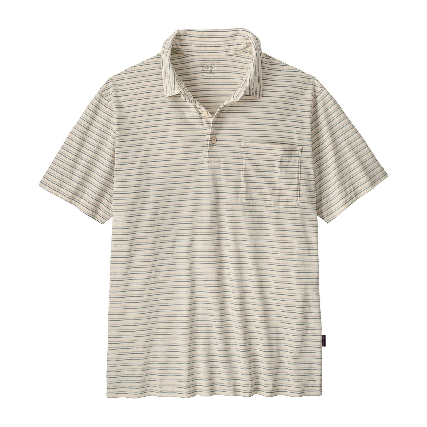Patagonia Polos XS / Fallen Stripe: Natural Patagonia - Men's Daily Polo