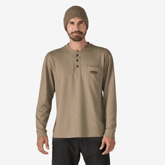 Patagonia T-shirts Patagonia - Men's Long Sleeve Work Henley Pocket T-Shirt