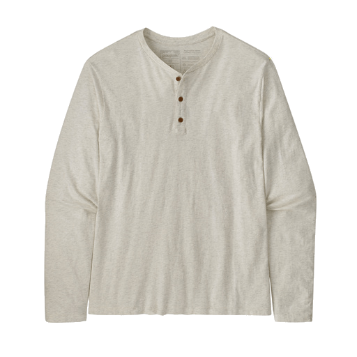 Patagonia T-shirts XS / Birch White Patagonia - Men's Long Sleeve Daily Henley