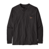 Patagonia T-shirts XS / Black Patagonia - Men's Long Sleeve Work Henley Pocket T-Shirt