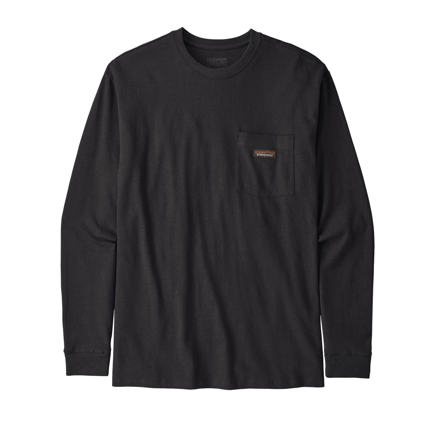 Patagonia T-shirts XS / Black Patagonia - Men's Long Sleeve Work Pocket T-Shirt