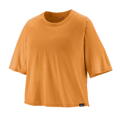 Patagonia T-shirts XS / Golden Caramel Patagonia - Women's Short Sleeve Capilene® Cool Trail Cropped Shirt