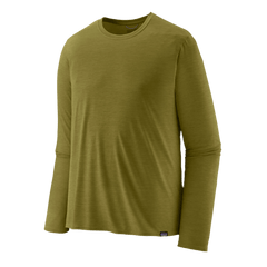 Patagonia T-shirts XS / Graze Green - Light Graze Green X-Dye Patagonia - Men's Long Sleeve Capilene® Cool Daily Shirt