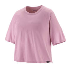 Patagonia T-shirts XS / Milkweed Mauve Patagonia - Women's Short Sleeve Capilene® Cool Trail Cropped Shirt