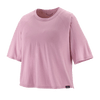 Patagonia T-shirts XS / Milkweed Mauve Patagonia - Women's Short Sleeve Capilene® Cool Trail Cropped Shirt
