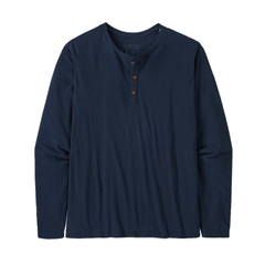 Patagonia T-shirts XS / New Navy Patagonia - Men's Long Sleeve Daily Henley