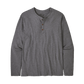Patagonia T-shirts XS / Noble Grey Patagonia - Men's Long Sleeve Daily Henley