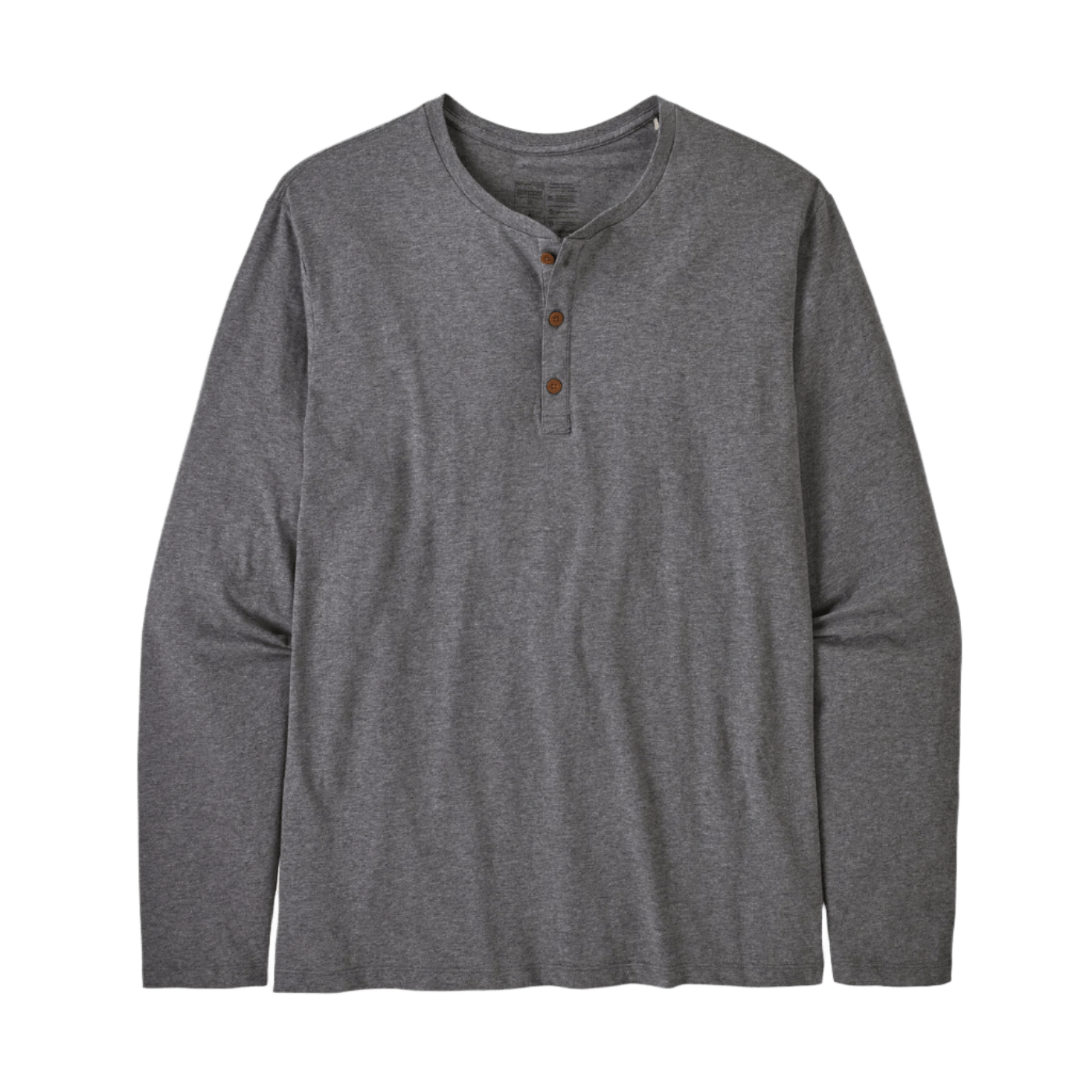 Patagonia T-shirts XS / Noble Grey Patagonia - Men's Long Sleeve Daily Henley