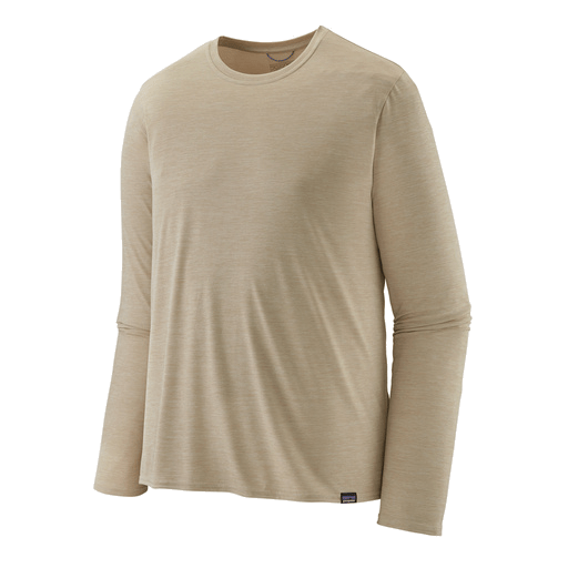 Patagonia T-shirts XS / Pumice - Dyno White X-Dye Patagonia - Men's Long Sleeve Capilene® Cool Daily Shirt