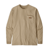 Patagonia T-shirts XS / Pumice Patagonia - Men's Long Sleeve Work Pocket T-Shirt
