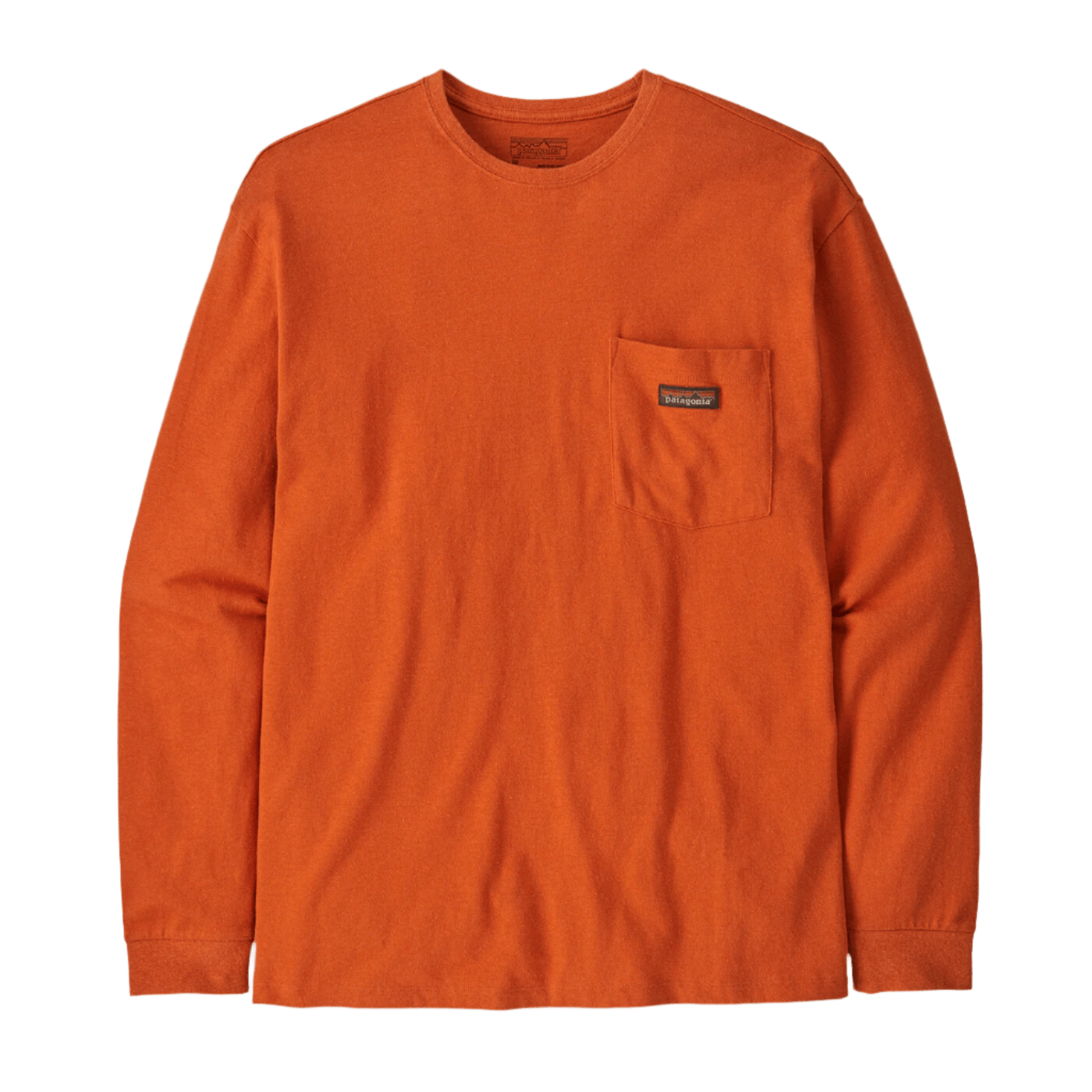 Patagonia T-shirts XS / Redtail Rust Patagonia - Men's Long Sleeve Work Pocket T-Shirt