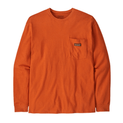 Patagonia T-shirts XS / Redtail Rust Patagonia - Men's Long Sleeve Work Pocket T-Shirt