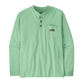 Patagonia T-shirts XS / Rinsed Green Patagonia - Men's Long Sleeve Work Henley Pocket T-Shirt