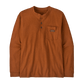 Patagonia T-shirts XS / Robin Brown Patagonia - Men's Long Sleeve Work Henley Pocket T-Shirt