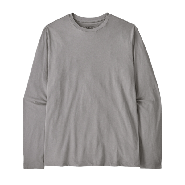 Patagonia T-shirts XS / Salt Grey Patagonia - Men's Long Sleeve Essential Tee