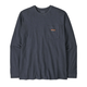 Patagonia T-Shirts XS / Smolder Blue Patagonia - Men's Long Sleeve Work Pocket T-Shirt