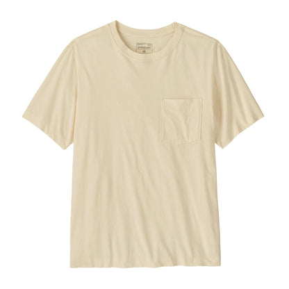 Patagonia T-Shirts XS / Undyed Natural Patagonia - Men's Daily Pocket Tee
