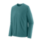 Patagonia T-shirts XS / Wetland Blue - Light Wetland Blue X-Dye Patagonia - Men's Long Sleeve Capilene® Cool Daily Shirt