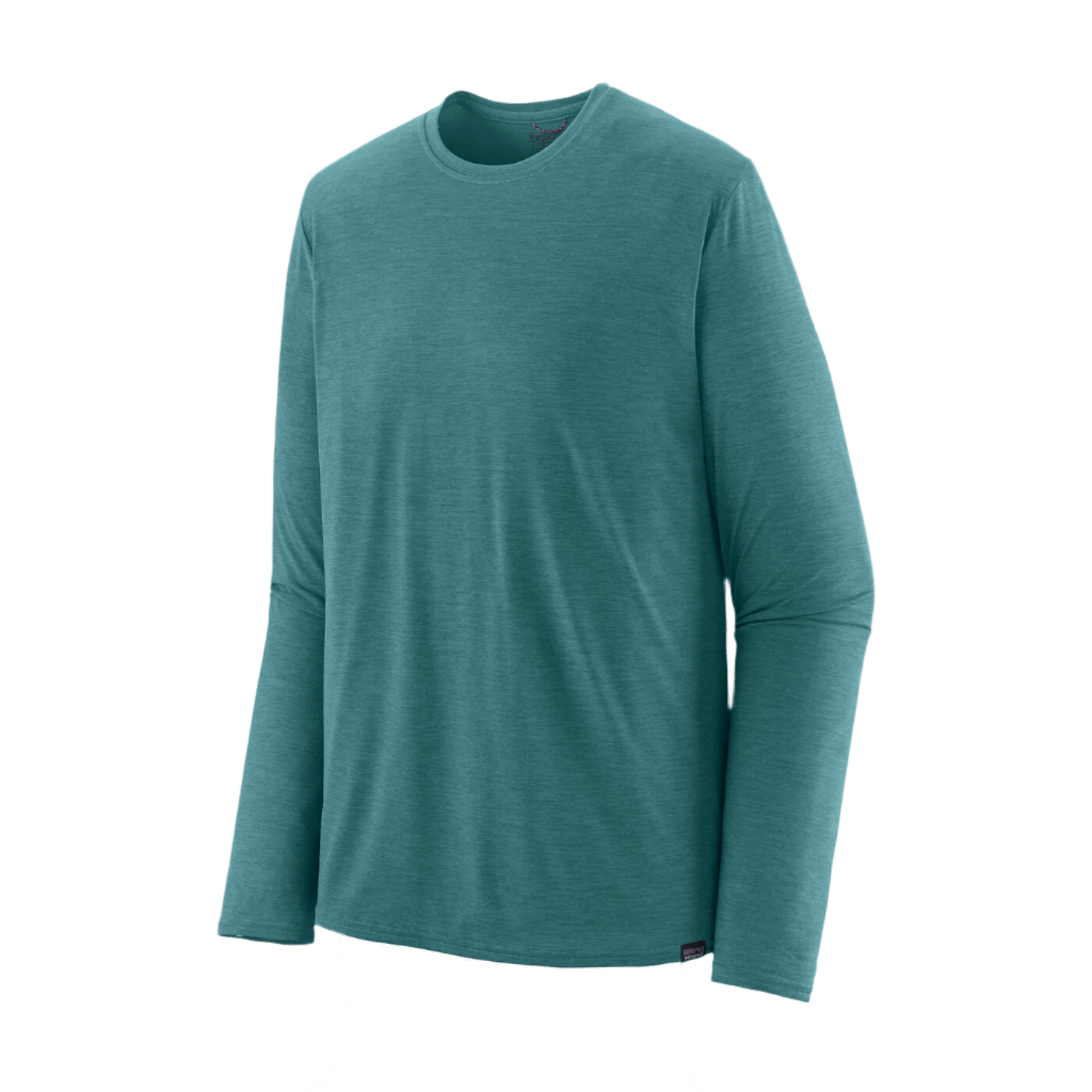 Patagonia T-shirts XS / Wetland Blue - Light Wetland Blue X-Dye Patagonia - Men's Long Sleeve Capilene® Cool Daily Shirt