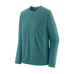 Patagonia T-shirts XS / Wetland Blue - Light Wetland Blue X-Dye Patagonia - Men's Long Sleeve Capilene® Cool Daily Shirt