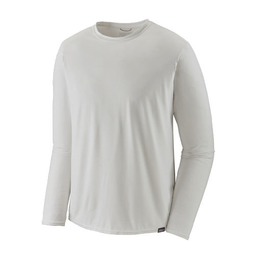 Patagonia T-shirts XS / White Patagonia - Men's Long Sleeve Capilene® Cool Daily Shirt