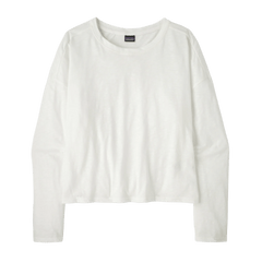 Patagonia T-shirts XS / White Patagonia - Women's Long Sleeve Mainstay Top