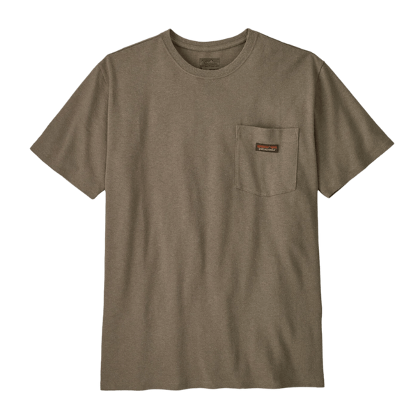 Patagonia T-shirts XS / Wing Grey Patagonia - Men's Work Pocket Tee Shirt