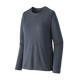 Patagonia T-shirts XXS / Smolder Blue - Light Smolder Blue X-Dye Patagonia - Women's Long Sleeve Capilene® Cool Daily Shirt