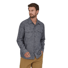 Patagonia Woven Shirts Patagonia - Men's Long-Sleeved Western Snap Shirt