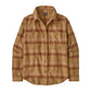 Patagonia Woven Shirts XXS / Old Spruce: Nest Brown Patagonia - Women's Fjord Flannel Shirt