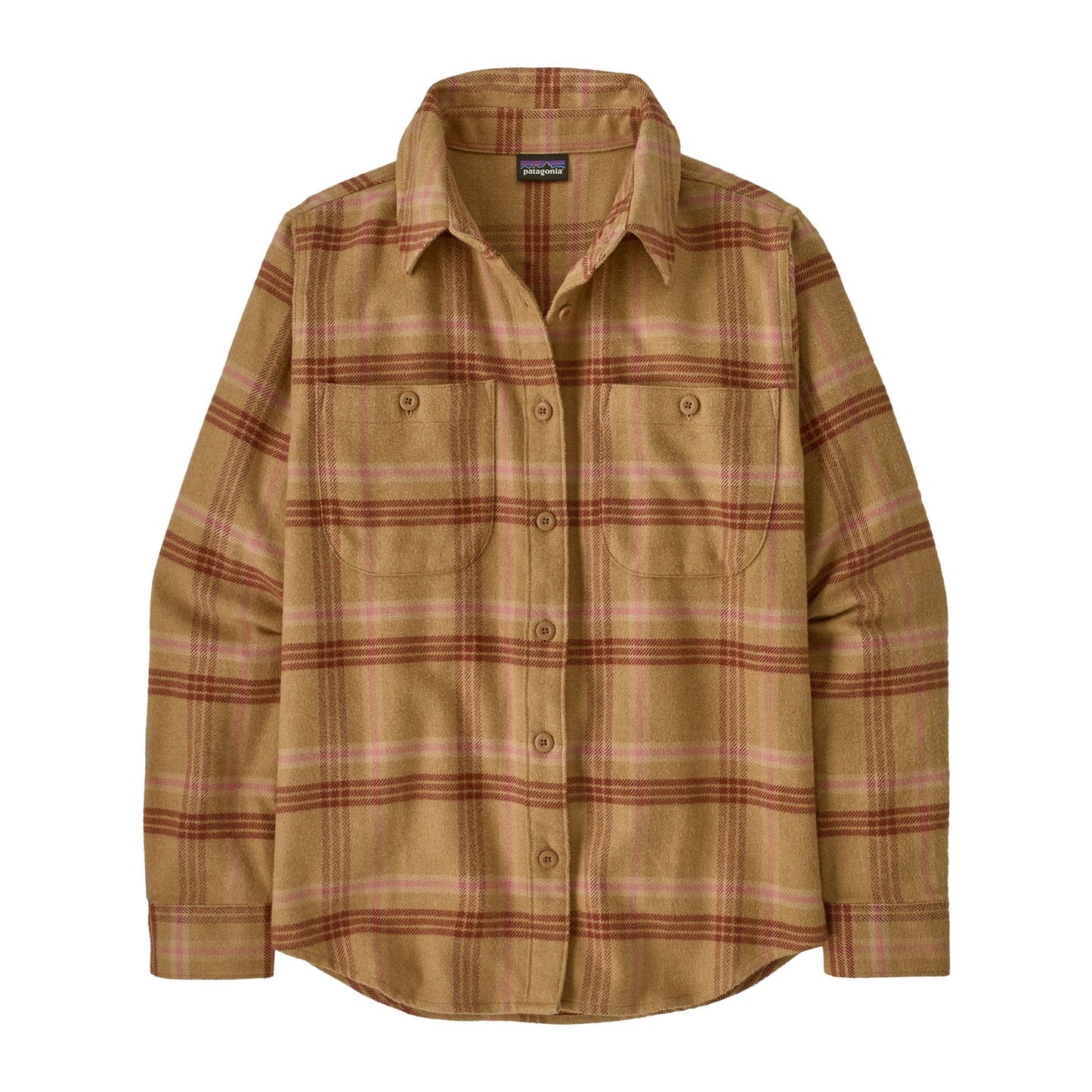 Patagonia Woven Shirts XXS / Old Spruce: Nest Brown Patagonia - Women's Fjord Flannel Shirt