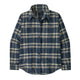 Patagonia Woven Shirts XXS / Old Spruce: Sunken Blue Patagonia - Women's Fjord Flannel Shirt