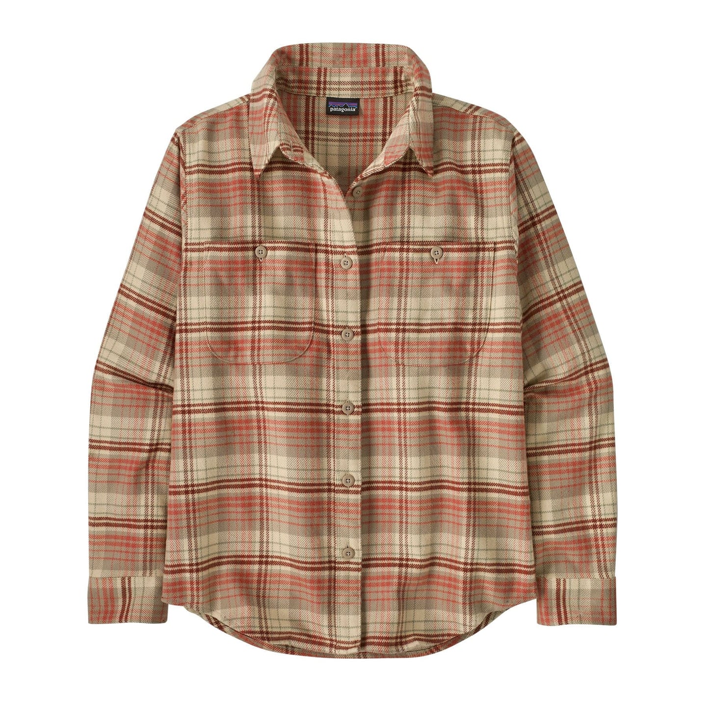 Patagonia Woven Shirts XXS / River Plaid: Potters Red Patagonia - Women's Fjord Flannel Shirt
