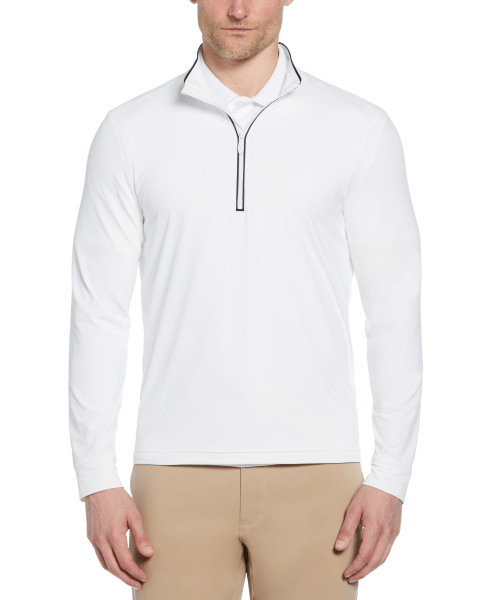 Penguin Layering S / Bright White Penguin - Men's Earl 1/4-Zip Pullover
