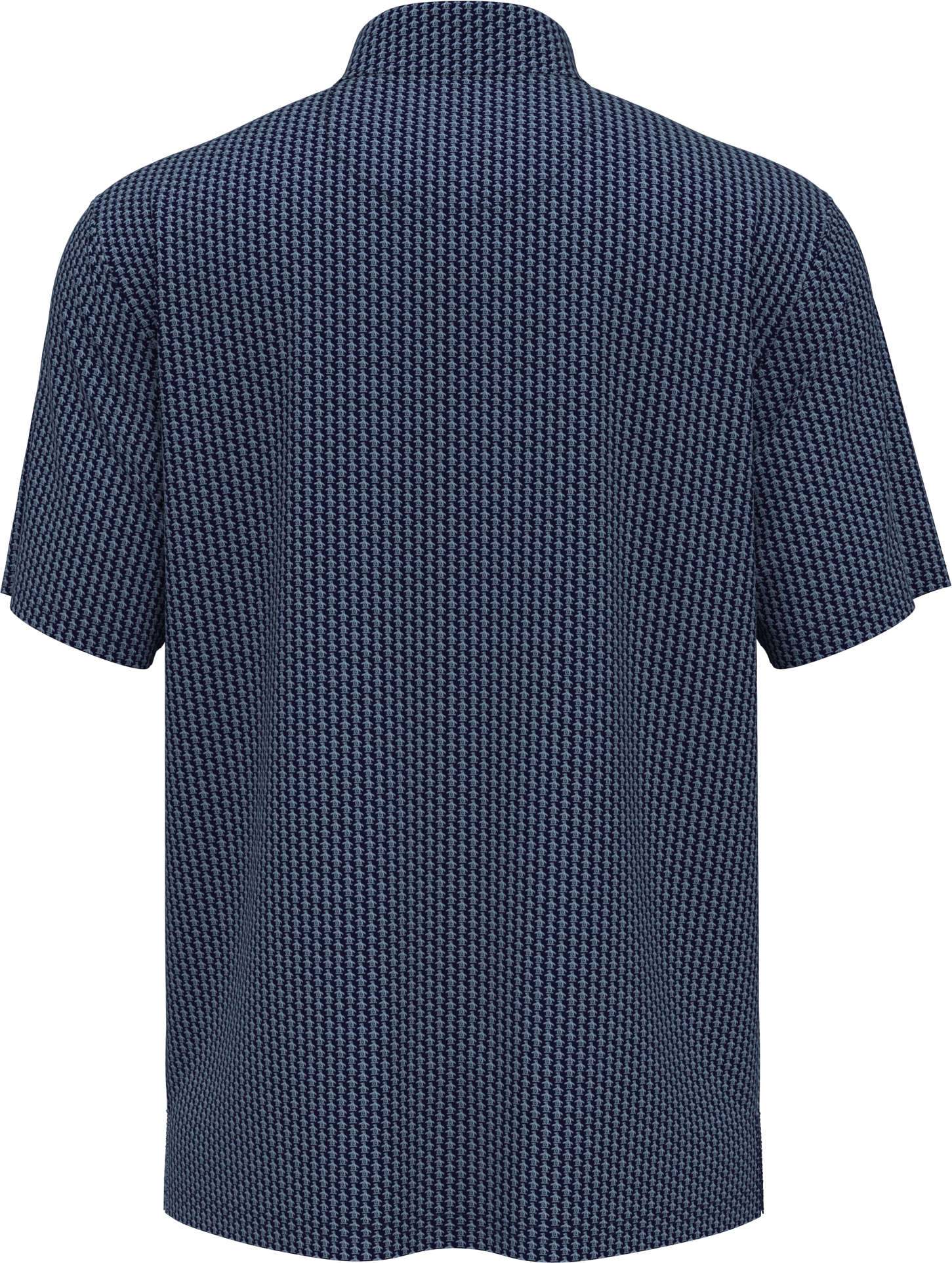 Penguin - Men's All Over Pete Printed Polo w/ Sleeve Logo Threadfellows Penguin - Men's All Over Pete Printed Polo w/ Sleeve Logo Threadfellows