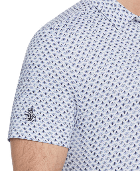 Penguin Polos Penguin - Men's Retro Geo Polo