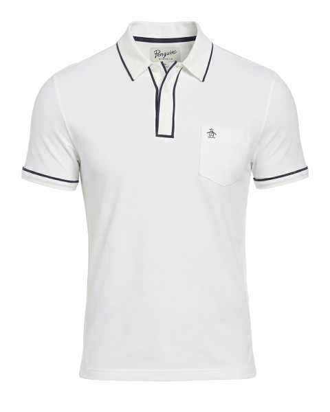 Penguin Polos S / Bright White Penguin - Men's Technical Earl Polo