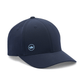 Peter Millar Headwear Adjustable / Navy Peter Millar - Off-Set Crown Performance Hat