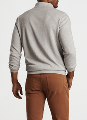 Peter Millar Layering Peter Millar - Men's Crown Comfort Quarter-Zip - Light Grey