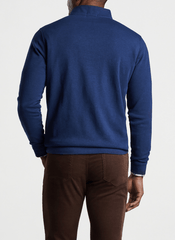 Peter Millar Layering Peter Millar - Men's Crown Comfort Quarter-Zip - Navy