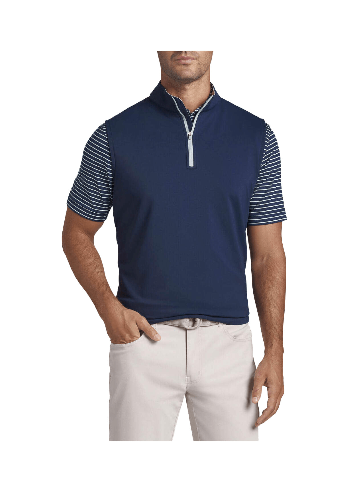 Peter Millar Layering Peter Millar - Men's Galway Performance Quarter-Zip Vest