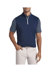 Peter Millar Layering Peter Millar - Men's Galway Performance Quarter-Zip Vest - Navy