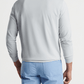 Peter Millar Layering Peter Millar - Men's Perth Stretch Loop Terry Quarter-Zip - British Grey