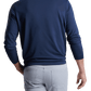Peter Millar Layering Peter Millar - Men's Perth Stretch Loop Terry Quarter-Zip - Navy
