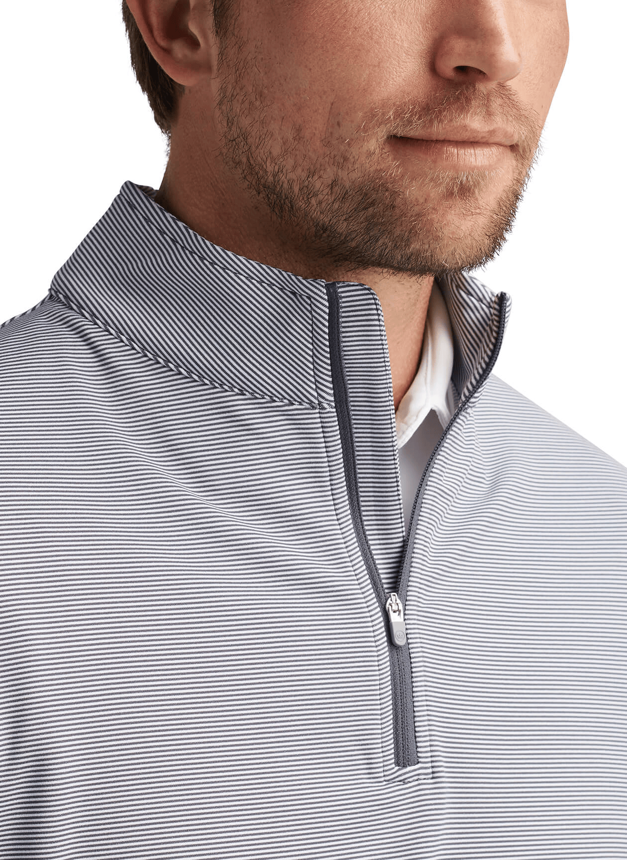 Peter Millar Layering Peter Millar - Men's Perth Sugar Stripe Quarter-Zip