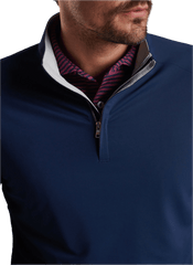 Peter Millar Layering Peter Millar - Men's Stealth Performance Quarter-Zip - Navy