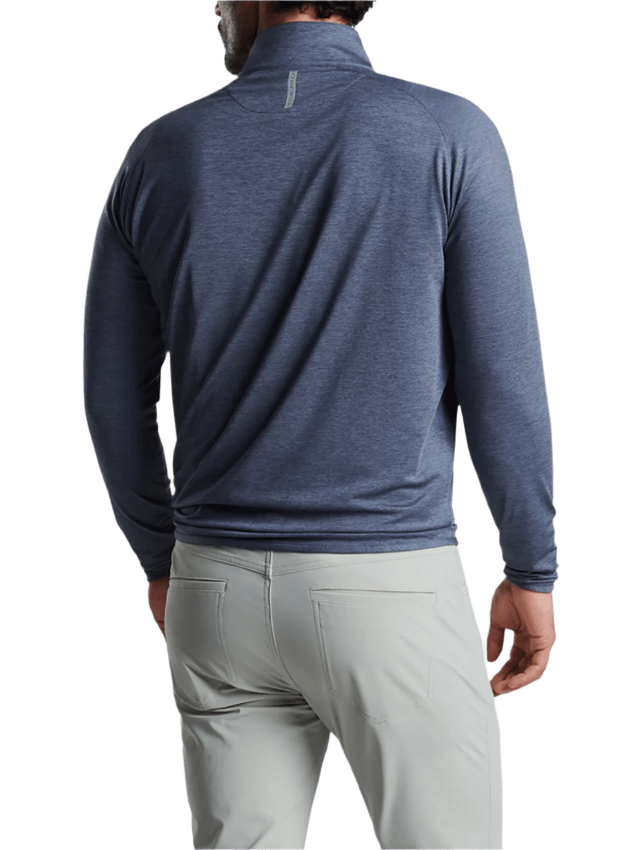 Peter Millar Layering Peter Millar - Men's Stealth Performance Quarter-Zip - Steel