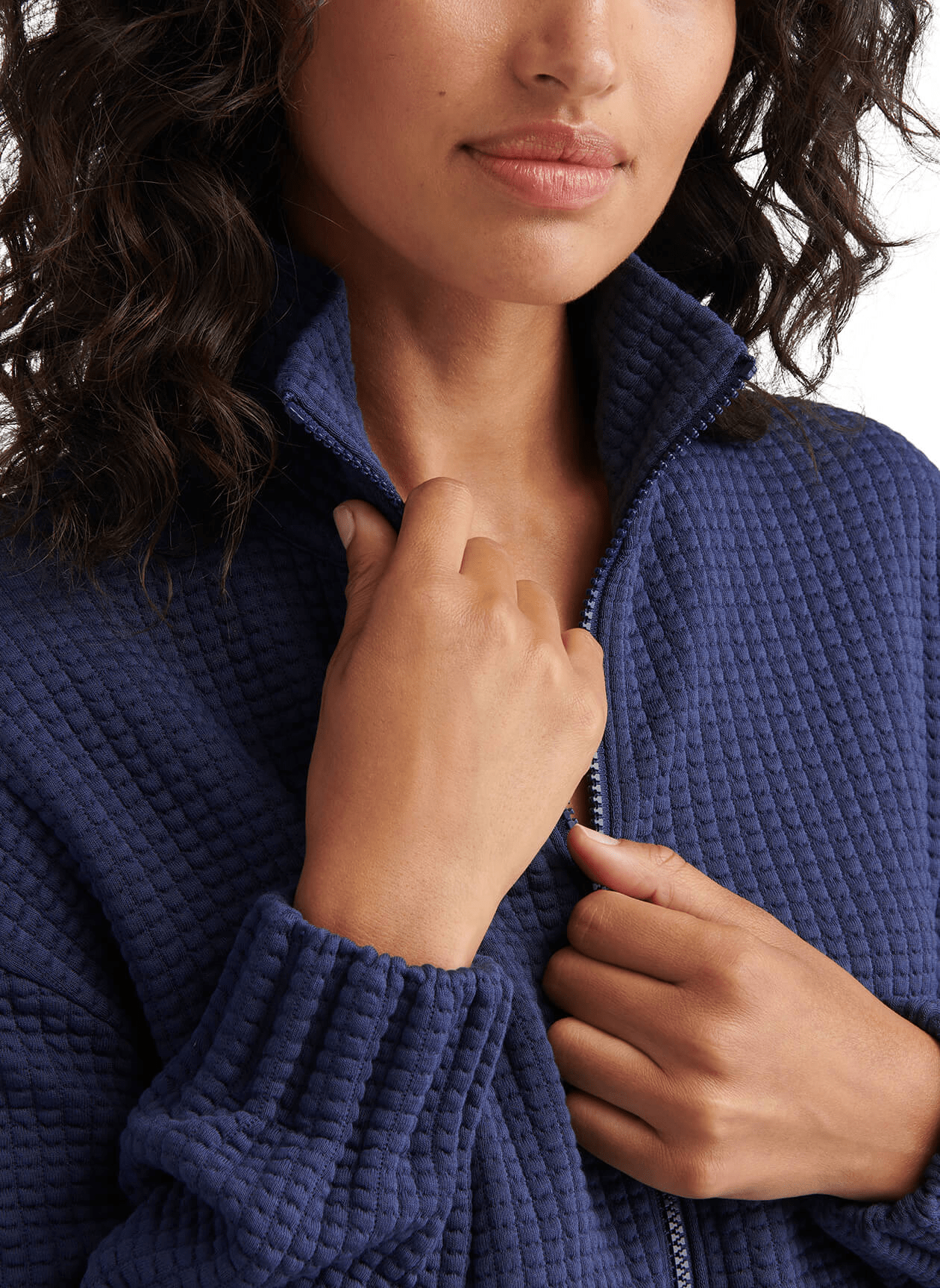 Peter Millar Layering Peter Millar - Women's Flora Knit Jacquard Full-Zip Layer