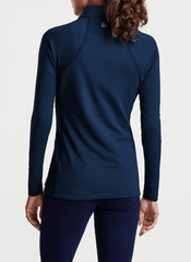 Peter Millar Layering Peter Millar - Women's Raglan Sleeve Perth Layer Quarter-Zip - Navy
